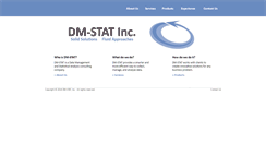 Desktop Screenshot of dmstat.com